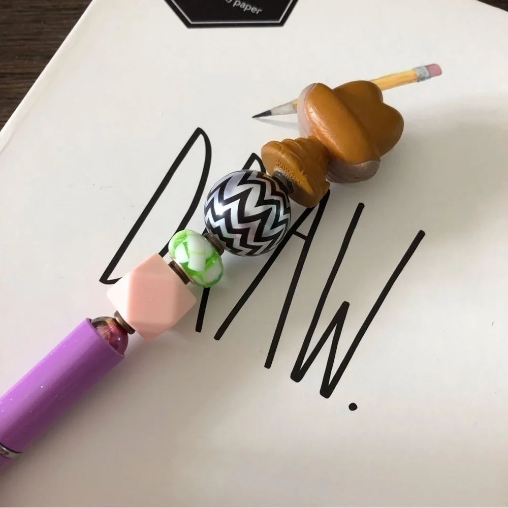 Disney Doorables: The Jungle Book: Kaa handmade beaded pen